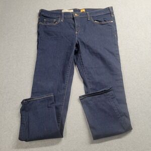 Pilcro And the‎ Letter Press Skinny Jeans Women's Size 32 Blue Low Rise 5-Pocket